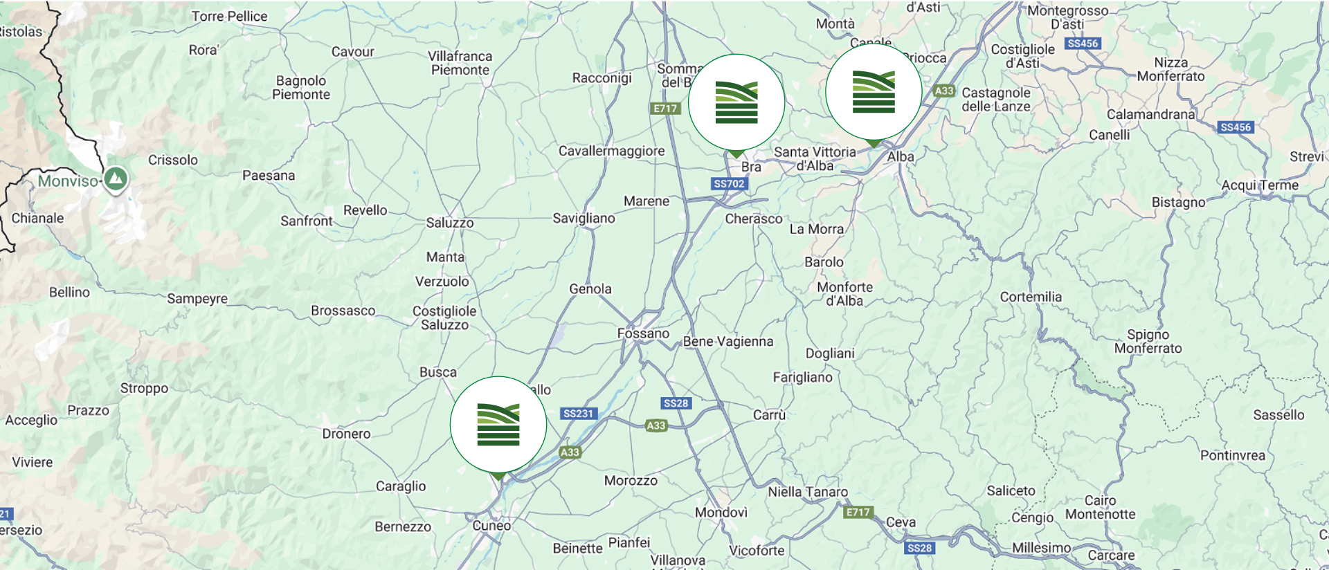 mappa indirizzi centri commerciali