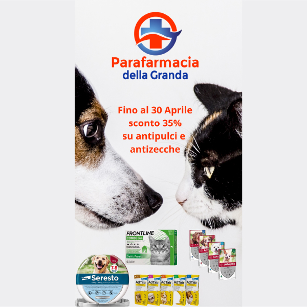 Parafarmacia della Granda. Antipulci e antizecche 35%