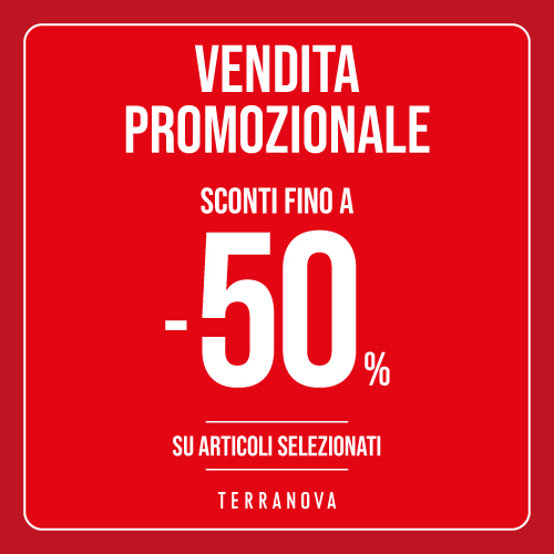 Terranova. Vendita promozionale